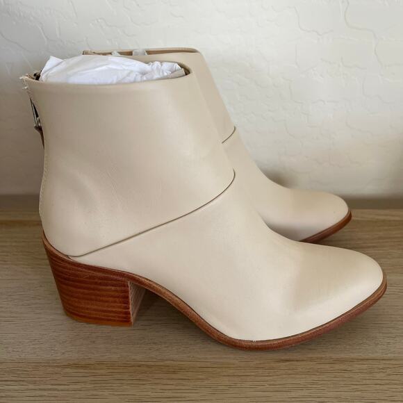 Nisolo Dari Boot Bone Leather Ankle Boots Size 8.5 New with Box - Picture 2 of 8